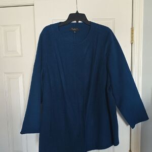 Talbots Royal Blue 3XL Petite Women's Coat